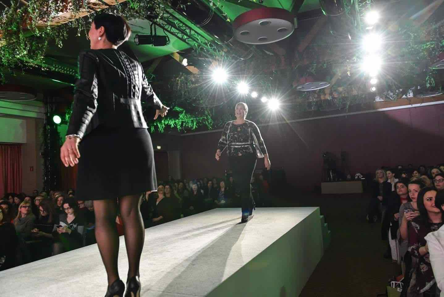 Sfilata di un evento Yves Rocher