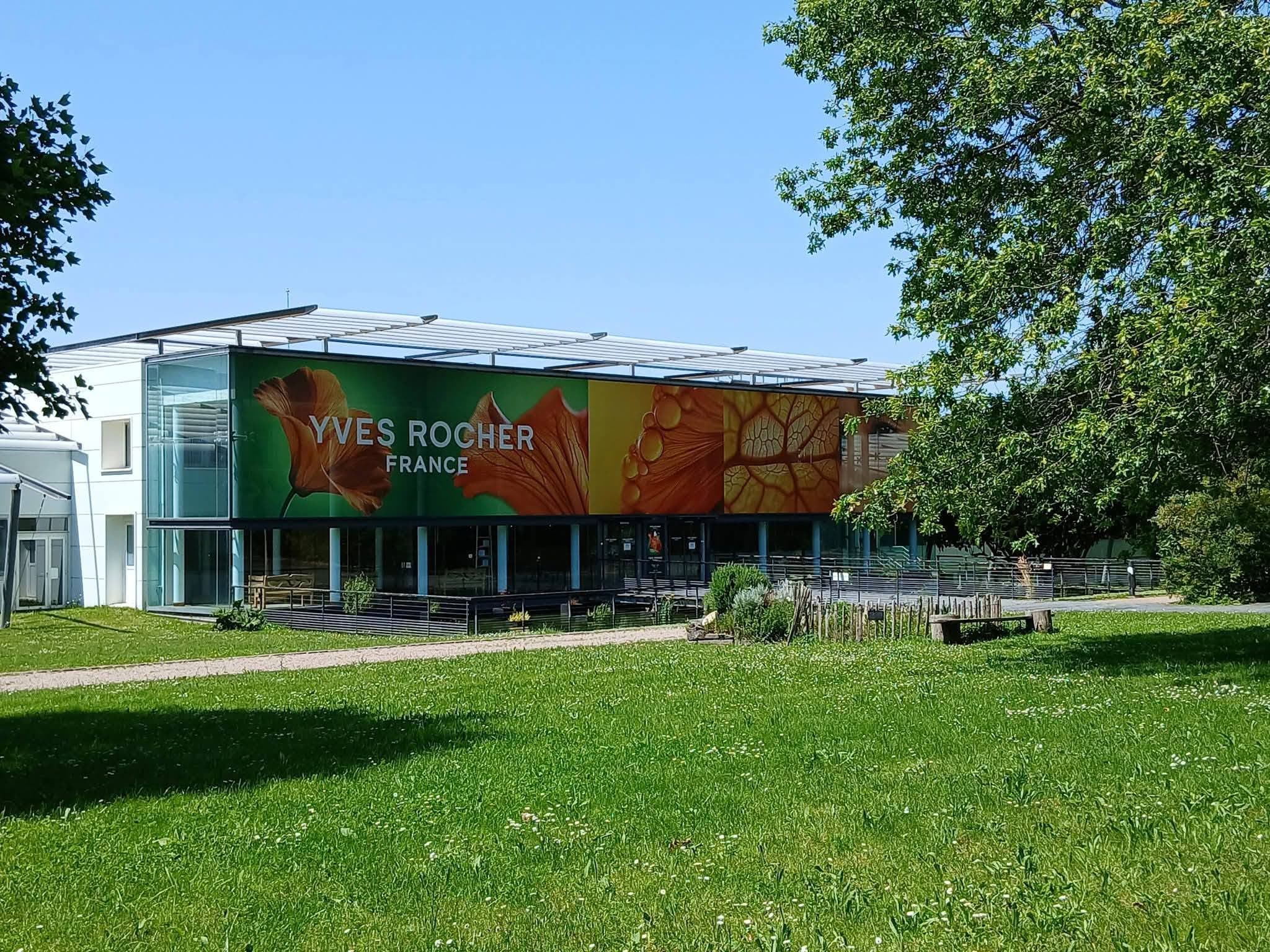 La sede Yves Rocher a La Gacilly, in Bretagna